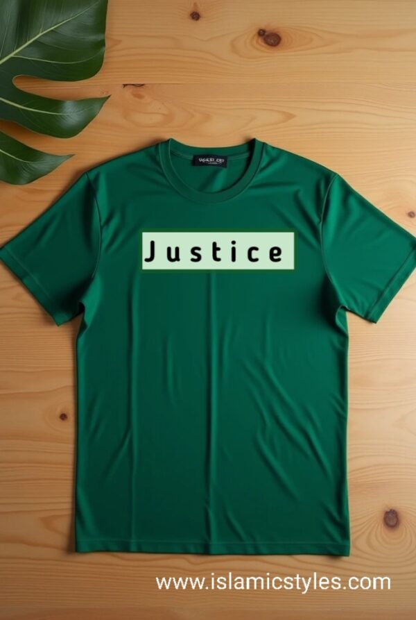 Premium Half Sleeve T-shirt Justice